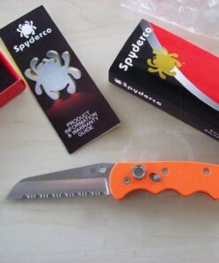 Spyderco autonomy orange